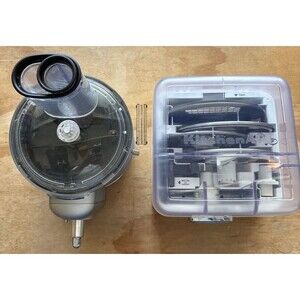 Kitchen Aid Food Processor Attachment with Attachment Tools 5KSM2FPA